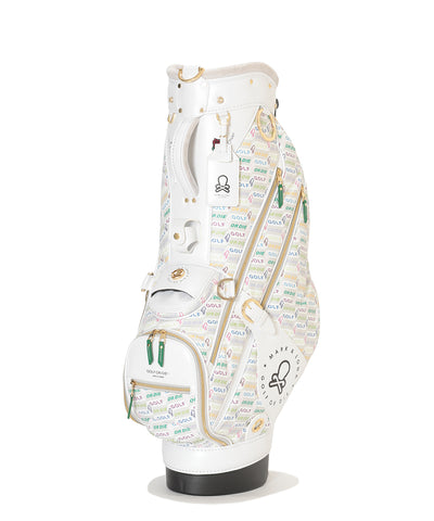 U GN BLOCK PATTERN STAND BAG LR3ZC21U