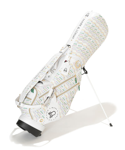 U GN BLOCK PATTERN STAND BAG LR3ZC21U