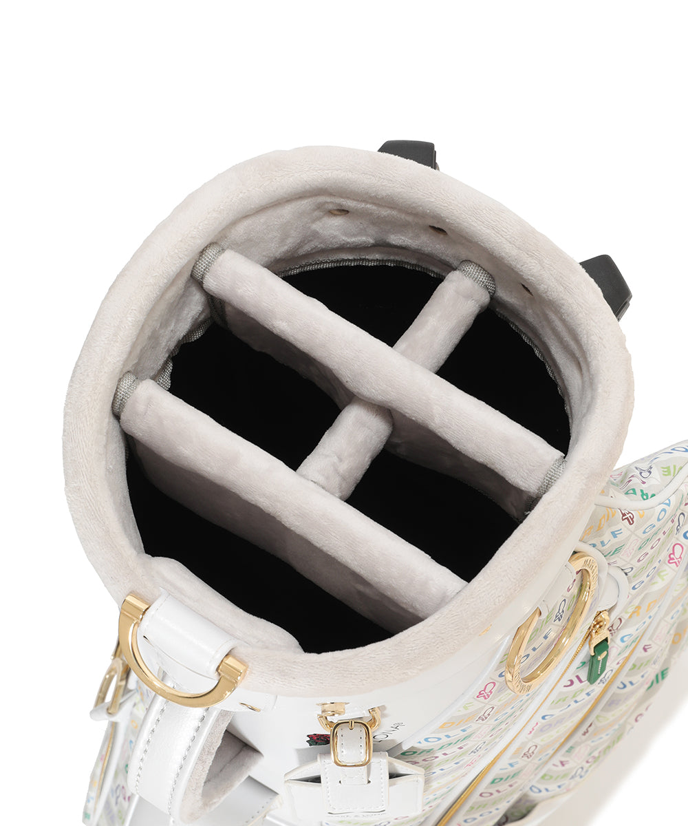 U GN BLOCK PATTERN STAND BAG LR3ZC21U