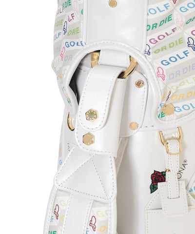 U GN BLOCK PATTERN STAND BAG LR3ZC21U