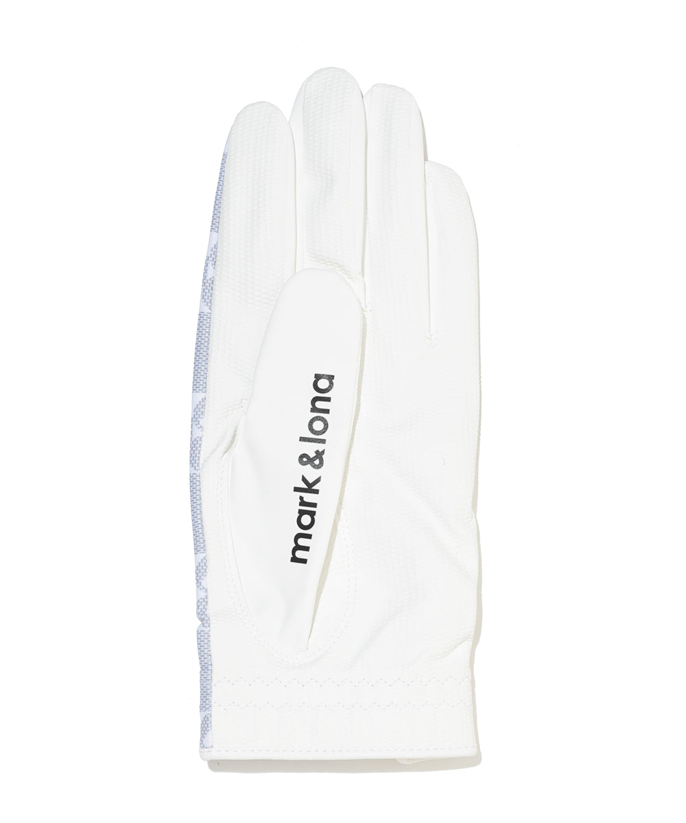 U GN SKULL & GOLF PATTERN GLOVE LR3YG01U