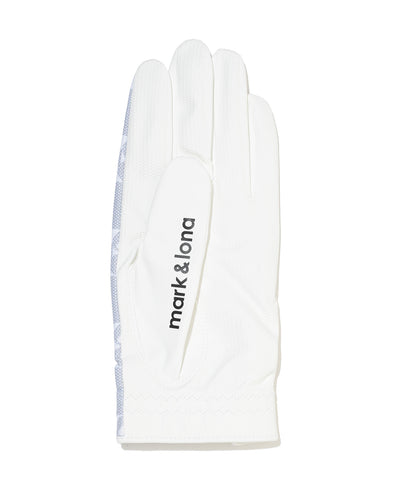 U GN SKULL & GOLF PATTERN GLOVE LR3YG01U