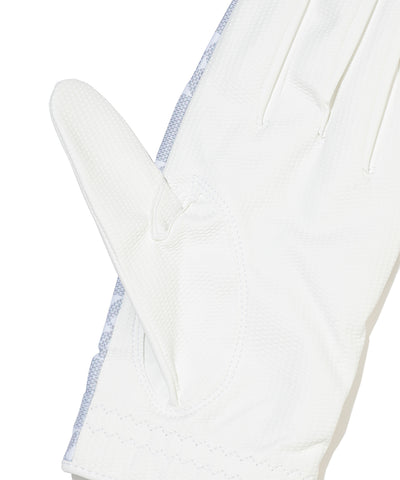 U GN SKULL & GOLF PATTERN GLOVE LR3YG01U