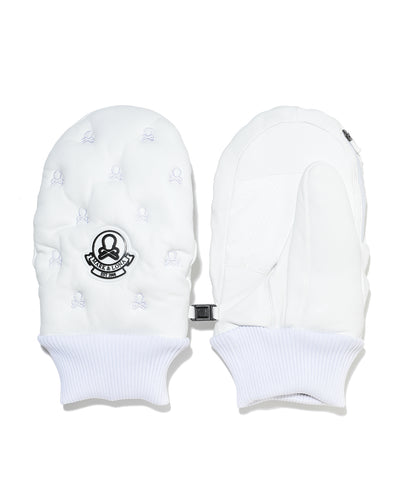U GN BLANK SKULL QUILTED GLOVES LR4YG02U
