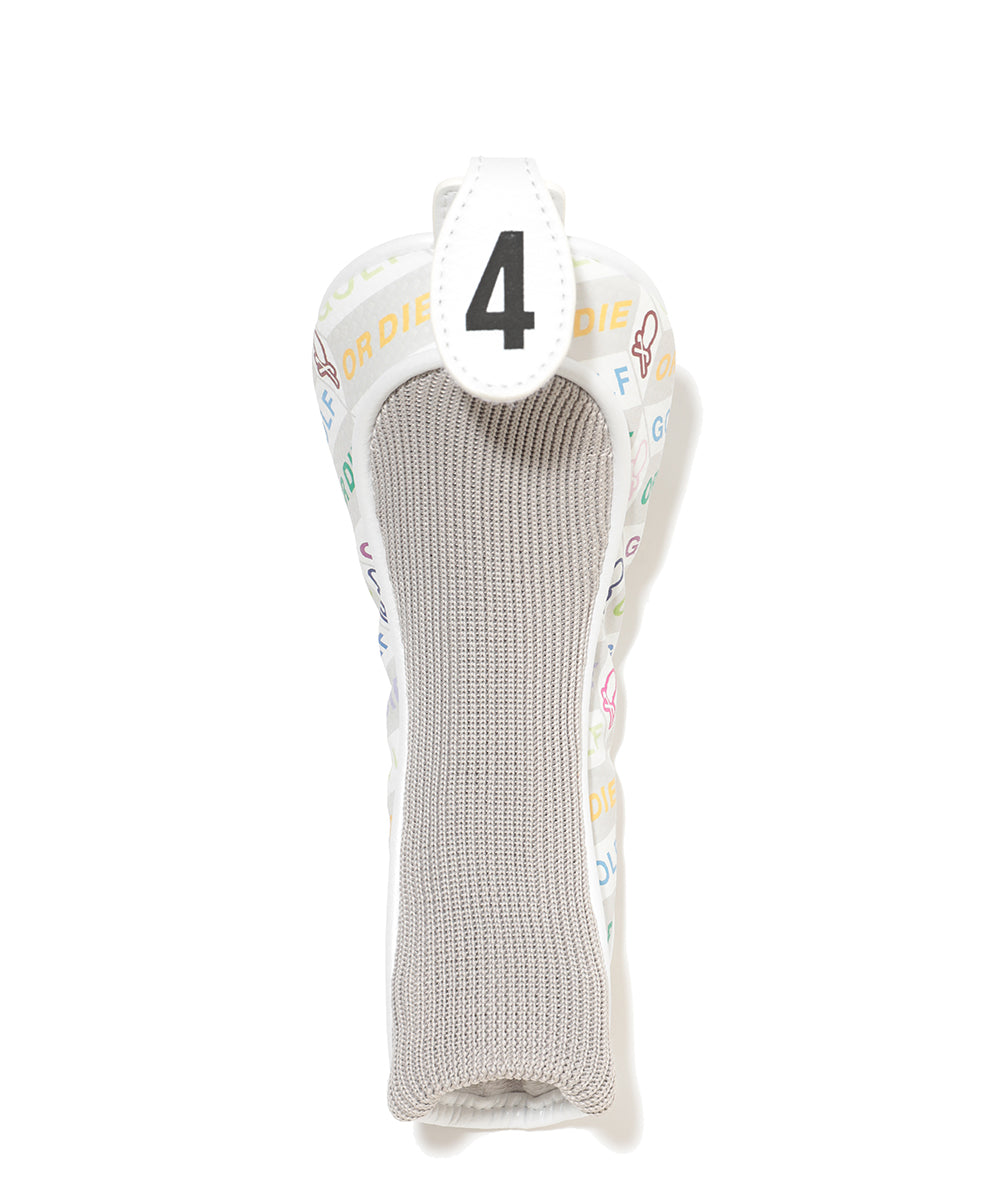 U GN BLOCK PATTERN FAIRWAY WOOD COVER LR3ZH22U