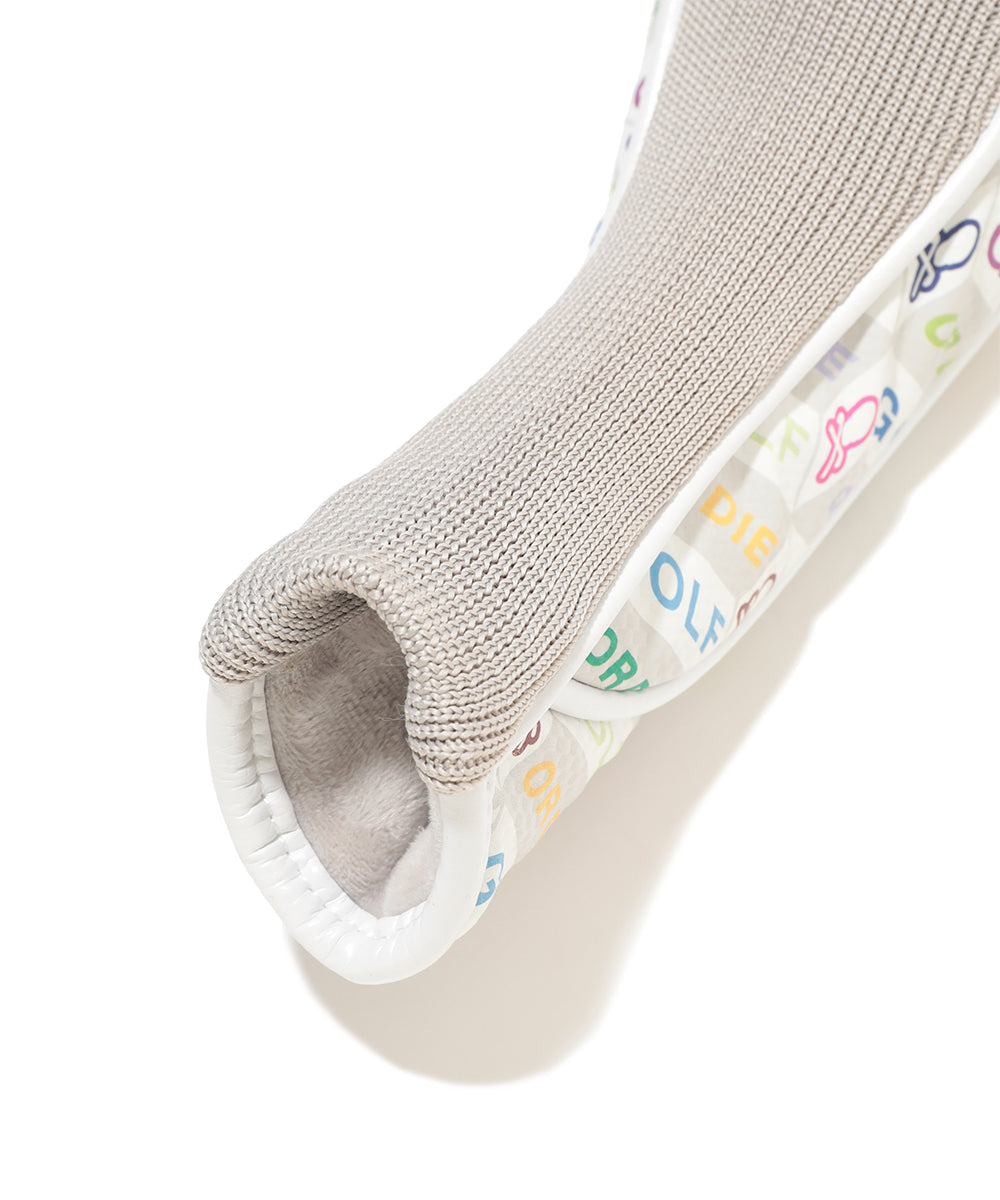 U GN BLOCK PATTERN FAIRWAY WOOD COVER LR3ZH22U