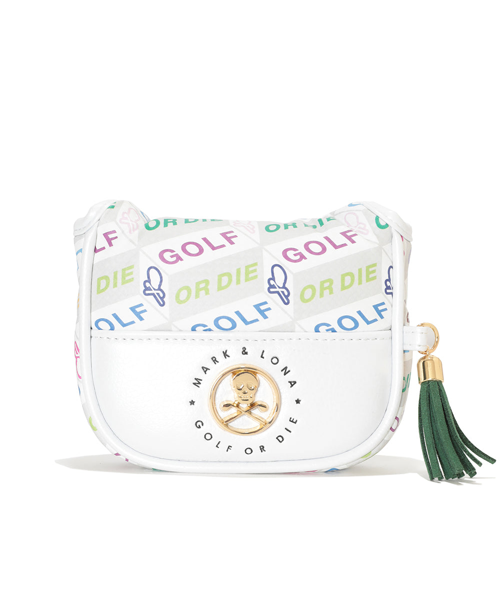 U GN BLOCK PATTERN MALLET PUTTER COVER LR3ZA25U