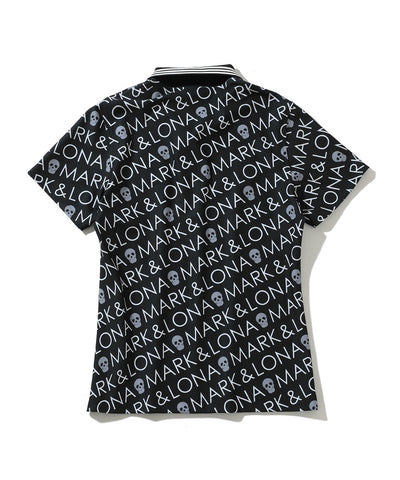 W GN LOGO PATTERN PRINT SS POLO LQ1IX30F