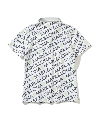 W GN LOGO PATTERN PRINT SS POLO LQ1IX30F