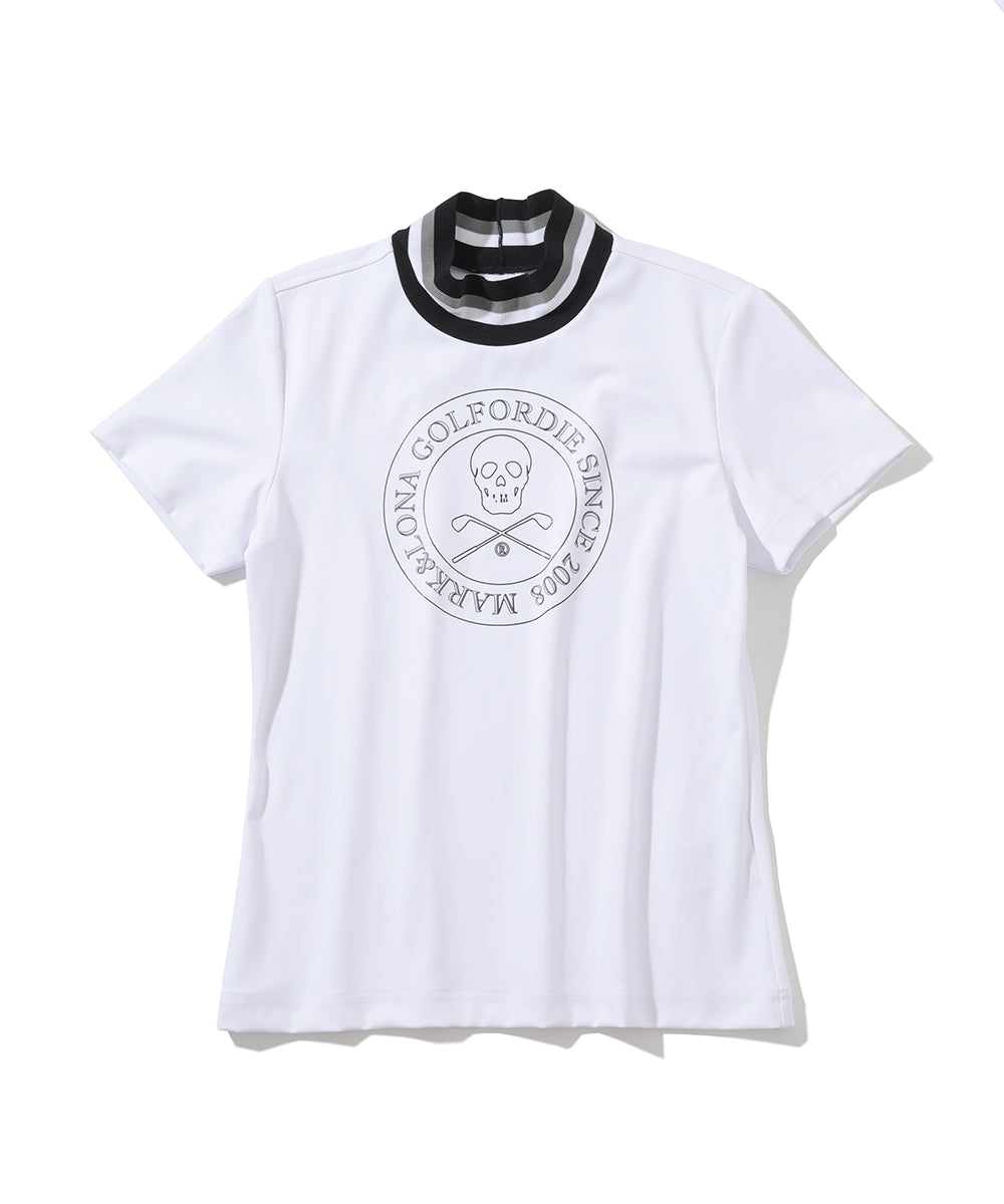 W GN BIG CIRCLE LOGO MOCK-NECK SS T-SHIRTS LQ3IA02F