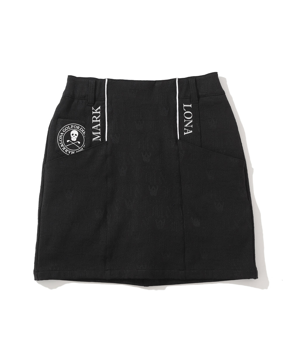 W GN LOGO & SKULL JQD H-LINE SKIRT LQ3IE02F