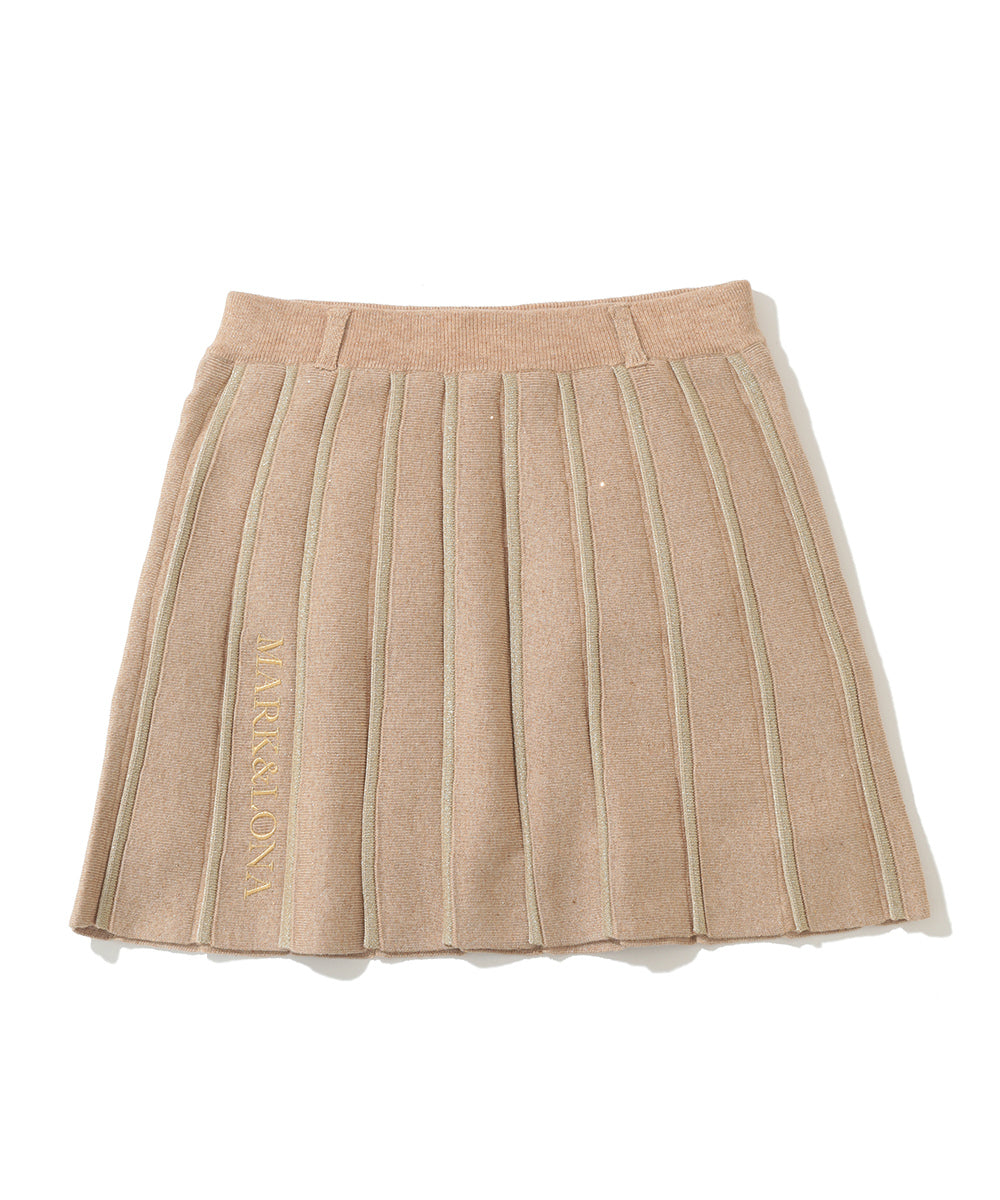 W GN PLEATS STYLE KNIT SKIRT LQ4IE11F