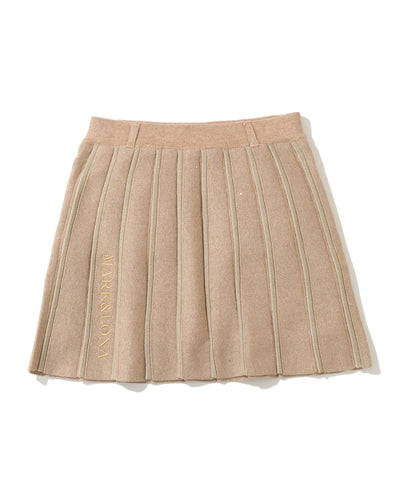 W GN PLEATS STYLE KNIT SKIRT LQ4IE11F