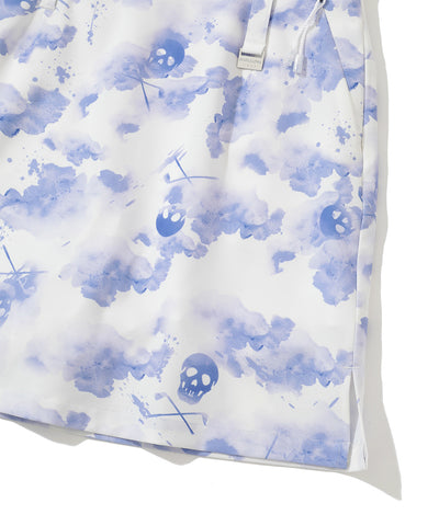 W GN WATER COLOR GRAPHIC SKIRT LR2IE05F