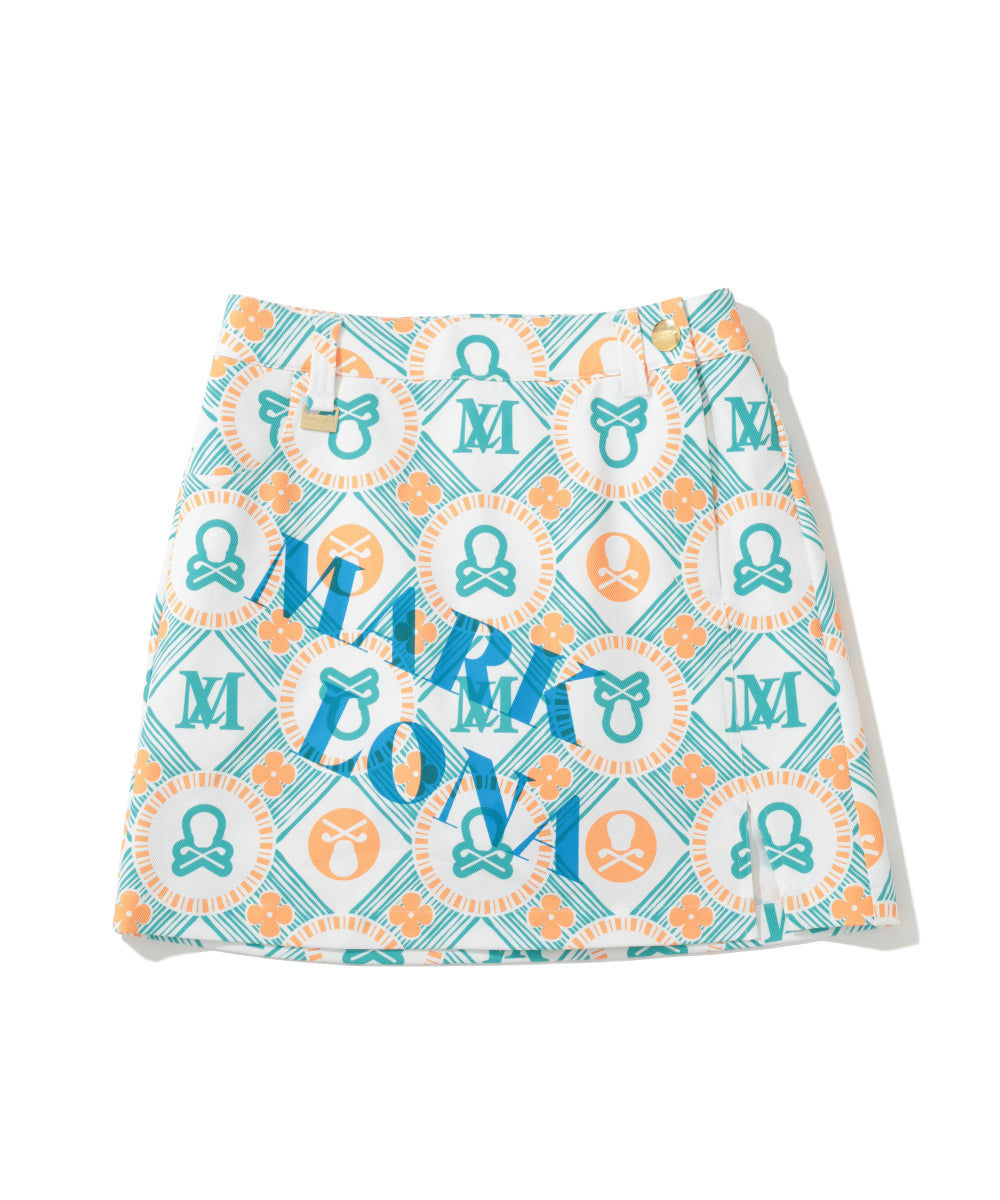 W GN PATTERN SKIRT LR2IE08F