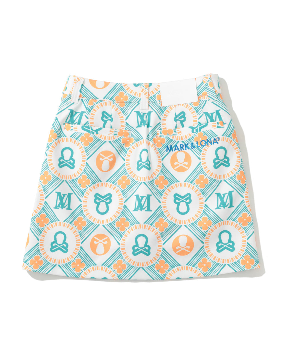W GN PATTERN SKIRT LR2IE08F