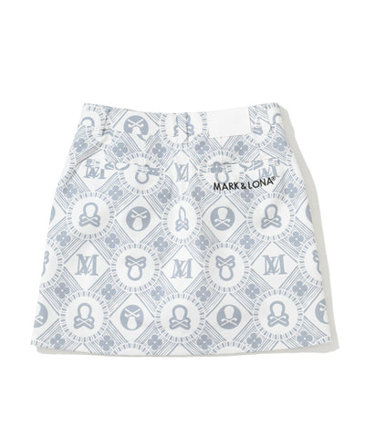 W GN PATTERN SKIRT LR2IE08F