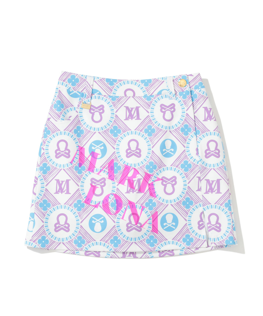 W GN PATTERN SKIRT LR2IE08F