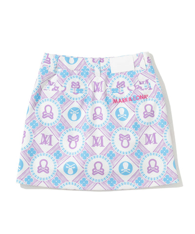 W GN PATTERN SKIRT LR2IE08F