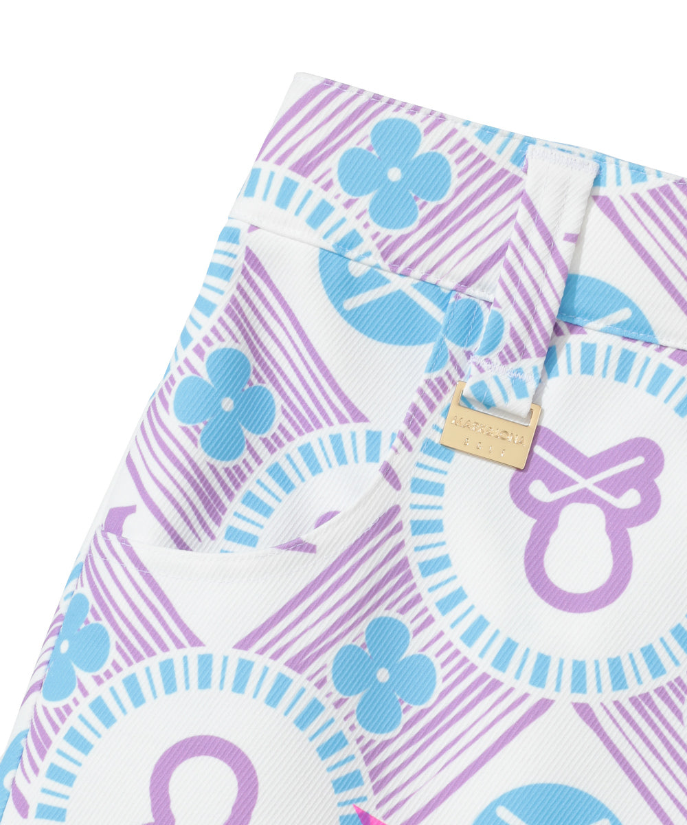 W GN PATTERN SKIRT LR2IE08F