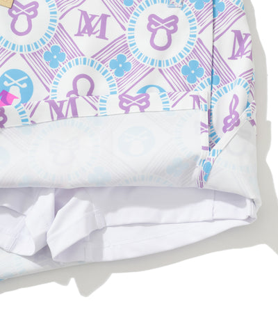 W GN PATTERN SKIRT LR2IE08F