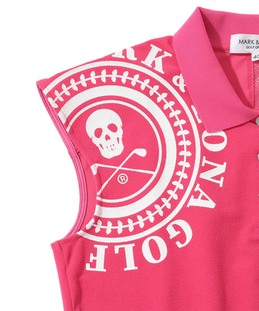 W GN BIG SKULL FRENCH SL POLO LR2IR06F