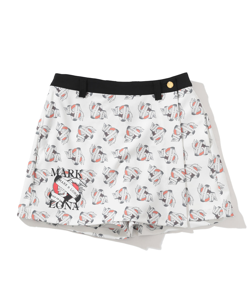 W GN PATTERN SHORTS LR1IF02F