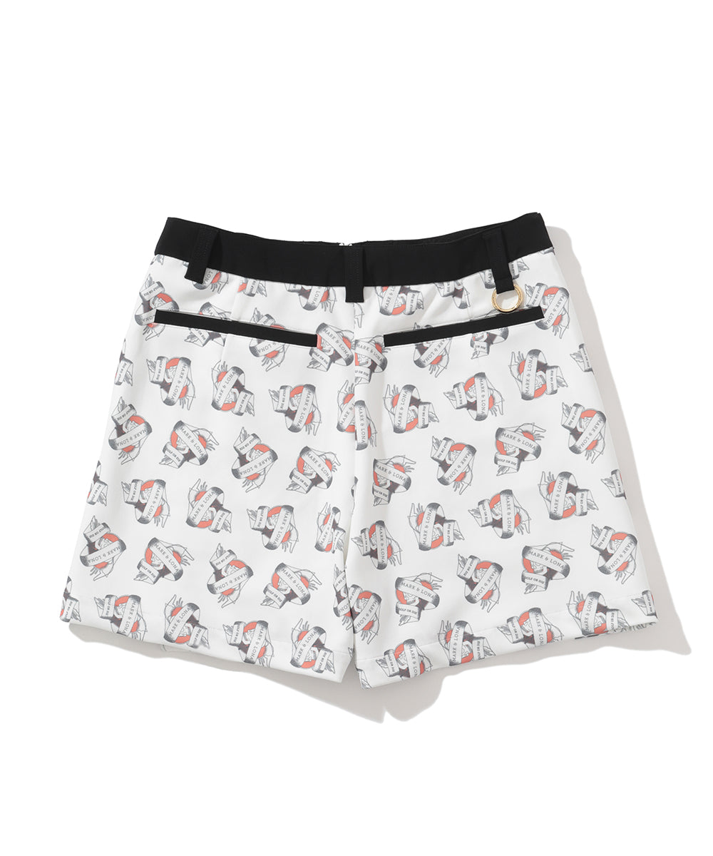 W GN PATTERN SHORTS LR1IF02F