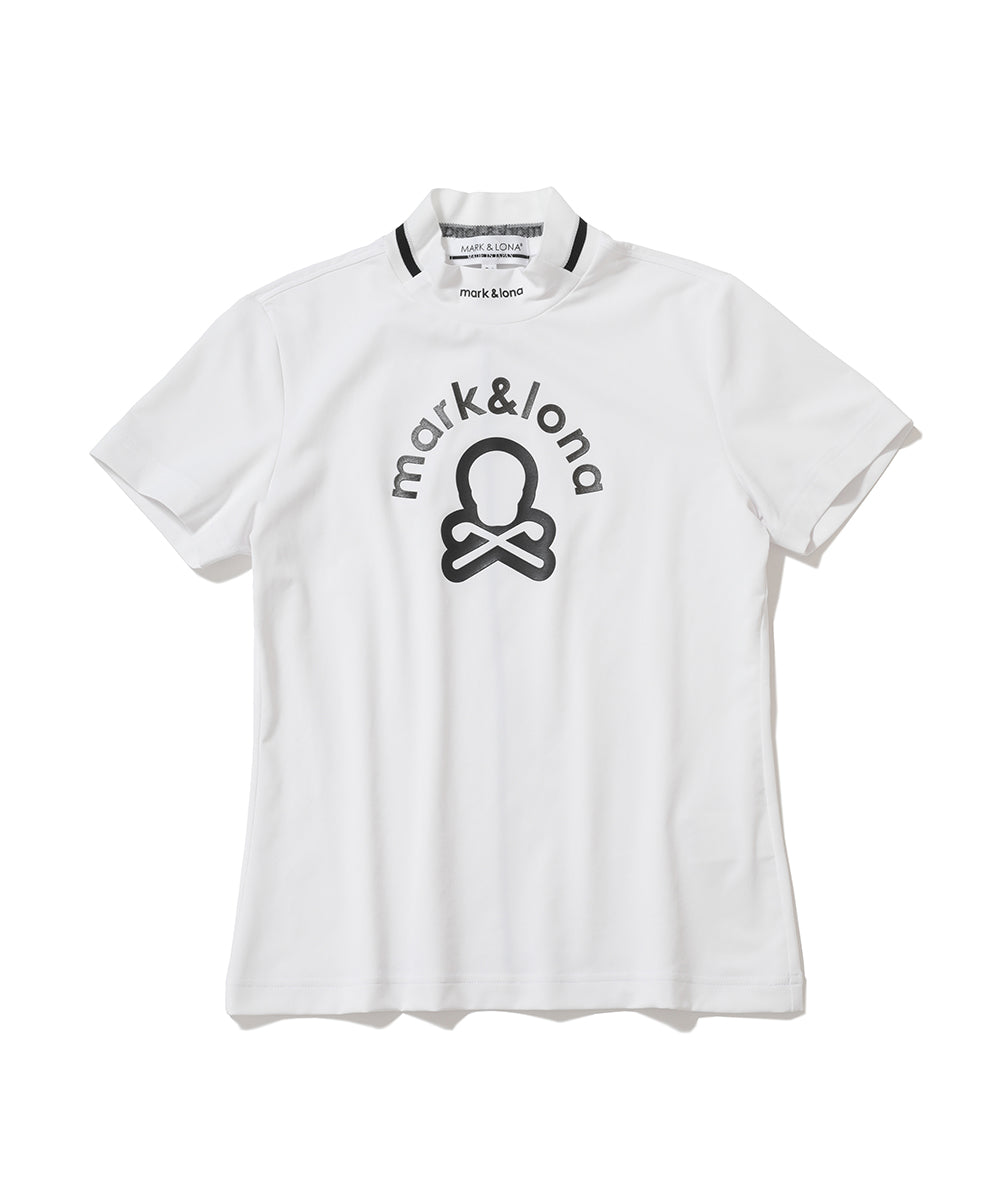 W GN FRONT SKULL POINT MOCK-NECK SS T-SHIRTS LR3IA01F