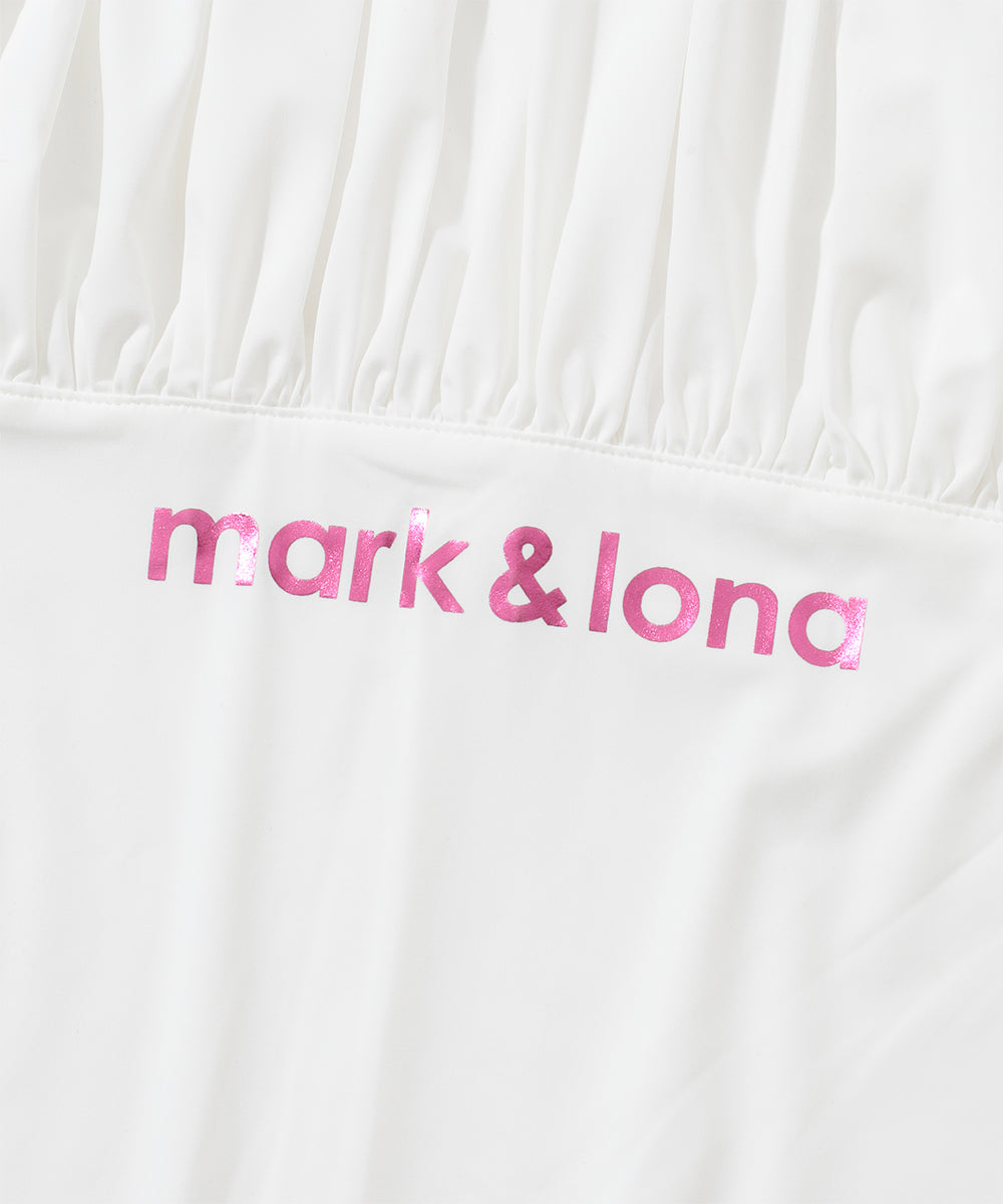 W GN FRONT SHIRRING MOCK-NECK SS T-SHIRTS LR3IA02F