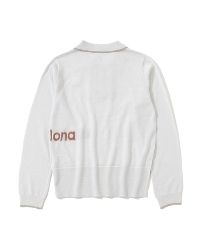 W GN SHIMMER KNIT POLO LR3IB03F