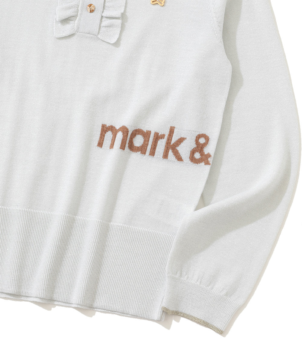 W GN SHIMMER KNIT POLO LR3IB03F
