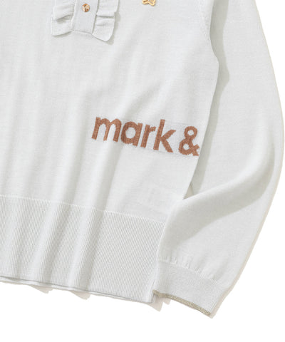 W GN SHIMMER KNIT POLO LR3IB03F