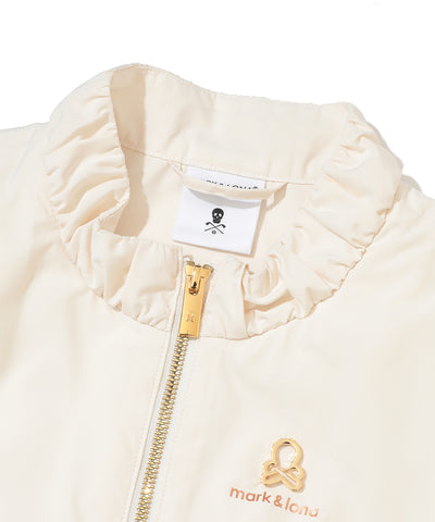 W GN PEPLUM ZIP-UP VEST LR3IV02F