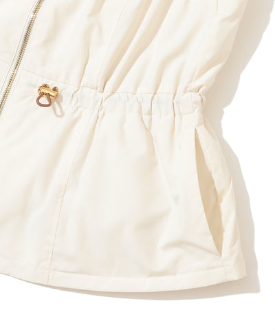 W GN PEPLUM ZIP-UP VEST LR3IV02F