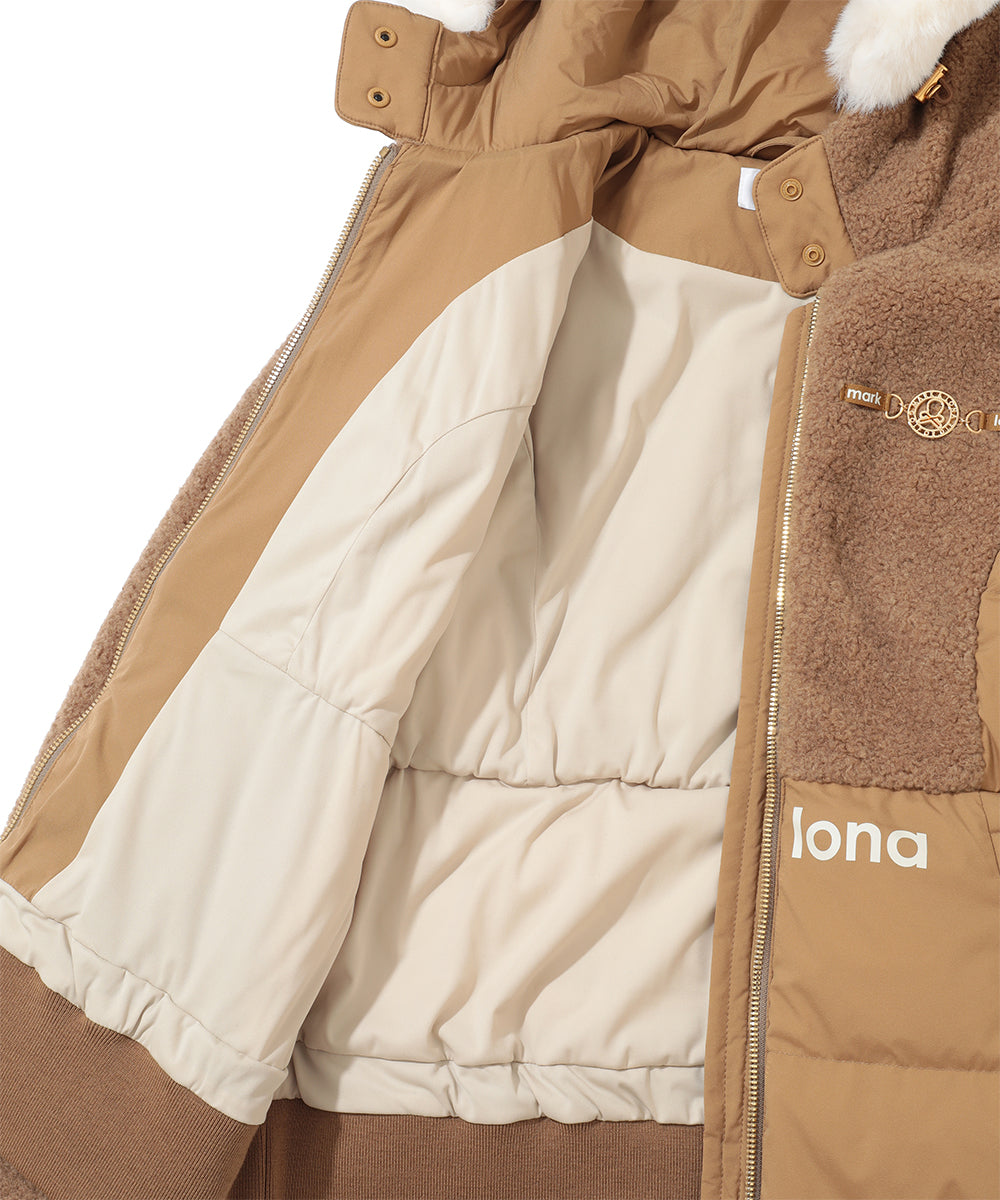 W GN BOA FLEECE DOWN JACKET LR4ID07F