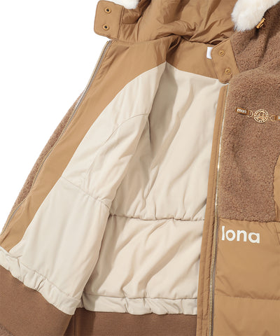 W GN BOA FLEECE DOWN JACKET LR4ID07F