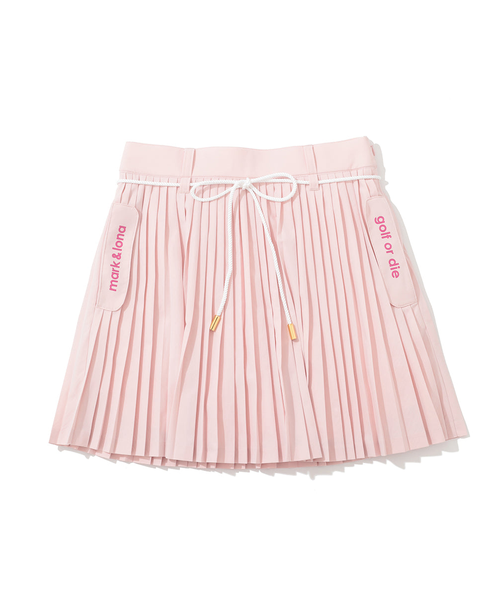 MARK & LONA ピンク プリーツスカート Woman Bottom Skirt – MARK & LONA ONLINE STORE KOREA