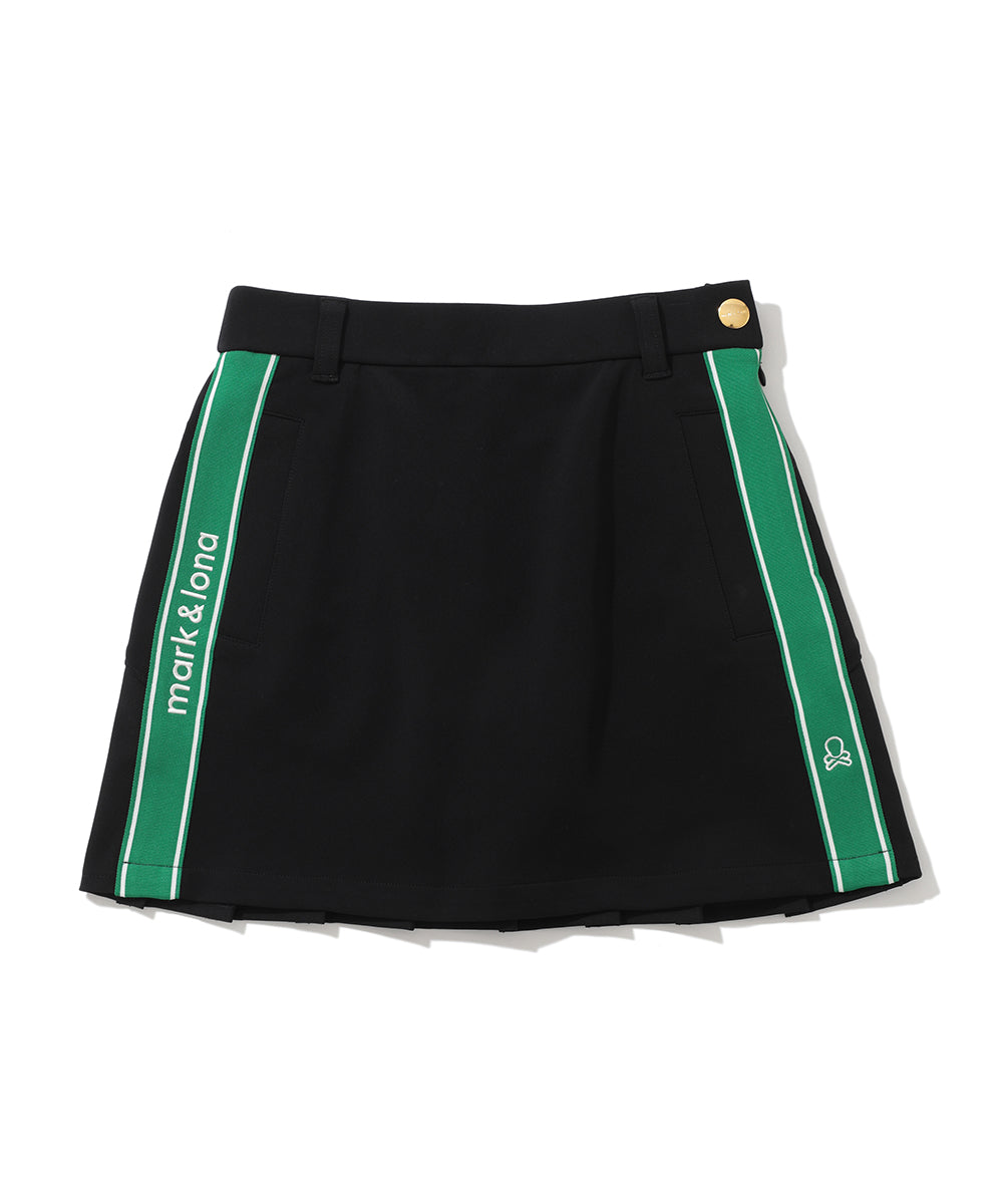W GN BACK PLEATS POINT SPORTY SKIRT LR3IE03F