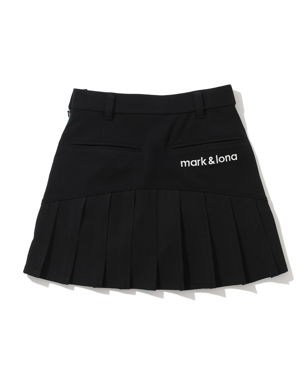 W GN BACK PLEATS POINT SPORTY SKIRT LR3IE03F