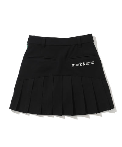 W GN BACK PLEATS POINT SPORTY SKIRT LR3IE03F