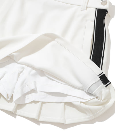W GN BACK PLEATS POINT SPORTY SKIRT LR3IE03F