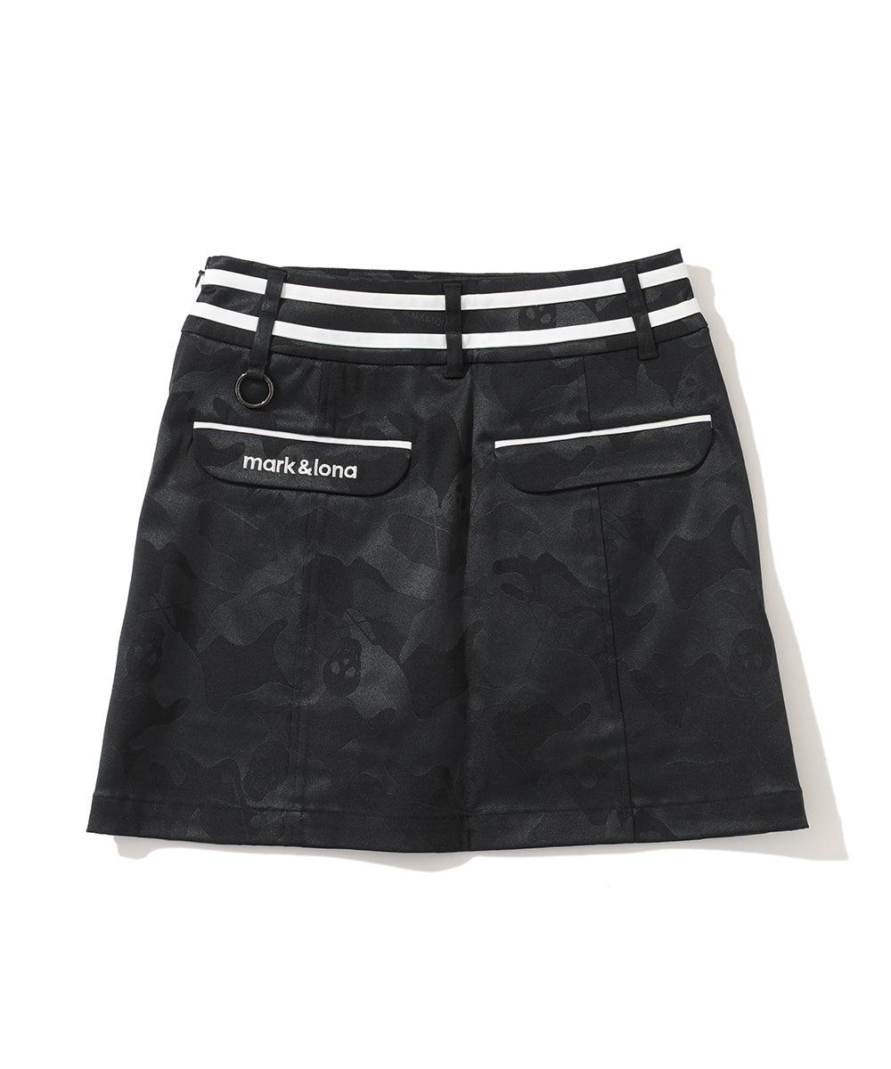W GN SIGNATURE CAMO PATTERN SKIRT LR3IE04F