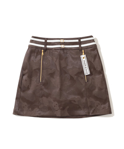 W GN SIGNATURE CAMO PATTERN SKIRT LR3IE04F