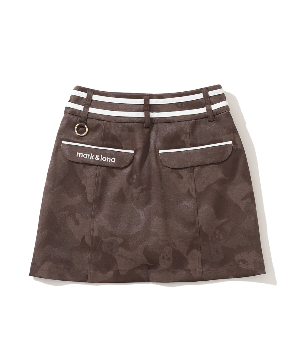 W GN SIGNATURE CAMO PATTERN SKIRT LR3IE04F