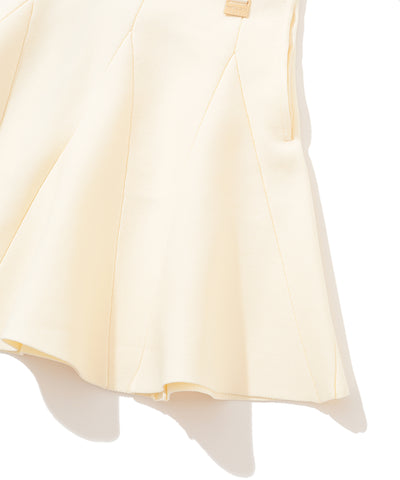 W GN BLANK SKULL FLARE SKIRT LR3IE06F