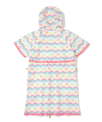 W GN ACTIVE HOODIE SS ONE-PIECE LR3IH01F