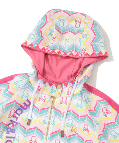 W GN ACTIVE HOODIE SS ONE-PIECE LR3IH01F