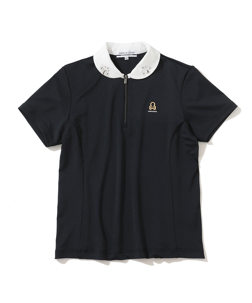 W GN STONE COLLAR POINT SS POLO LR3IX03F
