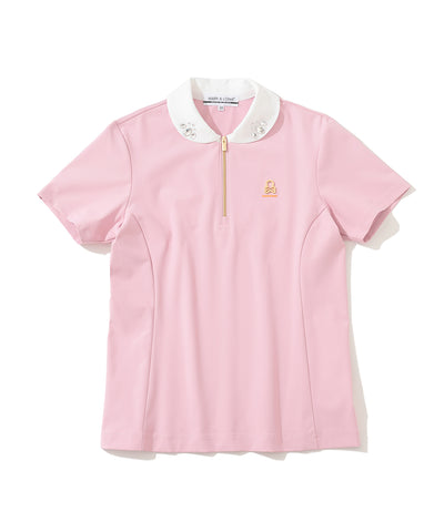 W GN STONE COLLAR POINT SS POLO LR3IX03F